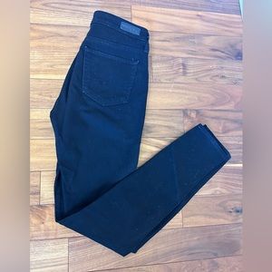 Adriano Goldschmied (AG) Farrah Skinny Jeans in true black